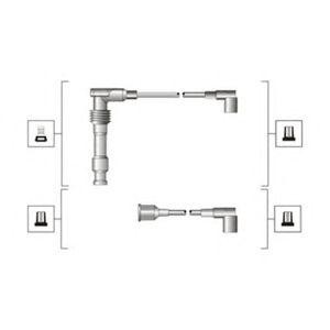 кабели за свещи - комплект запалителни кабели MAGNETI MARELLI 941319170085 