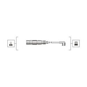 кабели за свещи - комплект запалителни кабели MAGNETI MARELLI 941319170096 