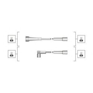 кабели за свещи - комплект запалителни кабели MAGNETI MARELLI 941319170097