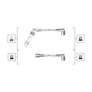 кабели за свещи - комплект запалителни кабели MAGNETI MARELLI 941319170102