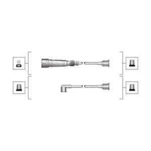 кабели за свещи - комплект запалителни кабели MAGNETI MARELLI 941319170103 