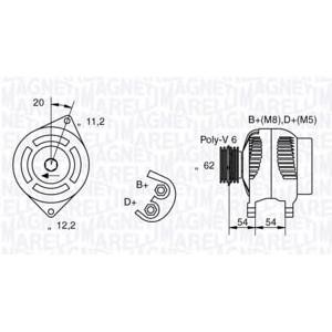 алтернатор MAGNETI MARELLI 063321859010