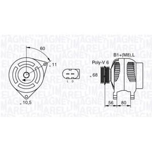 алтернатор MAGNETI MARELLI 063533200010