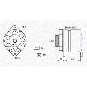 алтернатор MAGNETI MARELLI 063321021010 