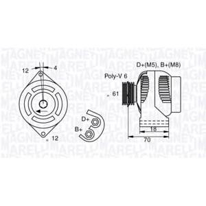 алтернатор MAGNETI MARELLI 063377005010 