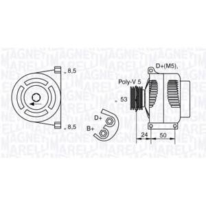 алтернатор MAGNETI MARELLI 063377009010 