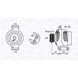 алтернатор MAGNETI MARELLI 063377023010 