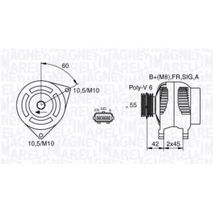 алтернатор MAGNETI MARELLI 063377416010