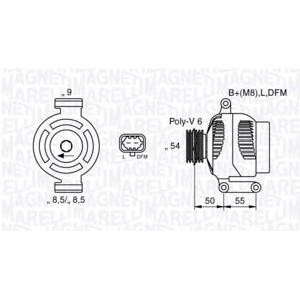 алтернатор MAGNETI MARELLI 063377424010 
