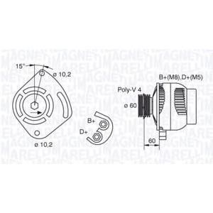 алтернатор MAGNETI MARELLI 063321605010