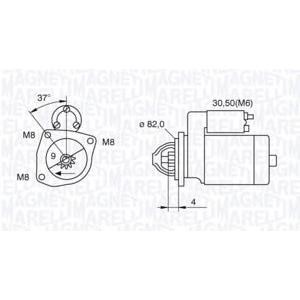 стартер MAGNETI MARELLI 063521093000 