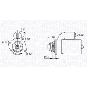 стартер MAGNETI MARELLI 063217410010