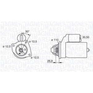 стартер MAGNETI MARELLI 063216741010