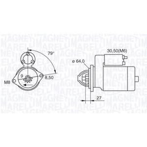 стартер MAGNETI MARELLI 063280045010