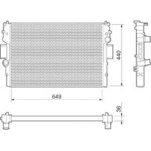 воден радиатор MAGNETI MARELLI 350213015000 