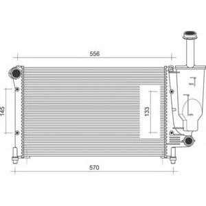 воден радиатор MAGNETI MARELLI 350213107300 