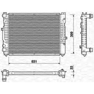 воден радиатор MAGNETI MARELLI 350213712000 