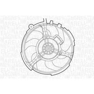 вентилатор, охлаждане на двигателя MAGNETI MARELLI 069422030010 