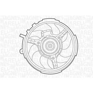 вентилатор, охлаждане на двигателя MAGNETI MARELLI 069422031010 