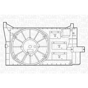 вентилатор, охлаждане на двигателя MAGNETI MARELLI 069422043010