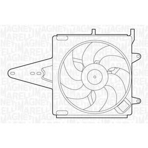 вентилатор, охлаждане на двигателя MAGNETI MARELLI 069422202010