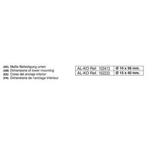 амортисьор AL-KO 102413 