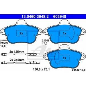 накладки ATE 13.0460-3948.2 