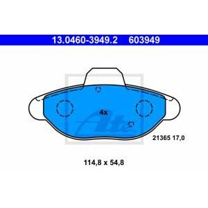 накладки ATE 13.0460-3949.2 