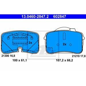 накладки ATE 13.0460-2847.2 