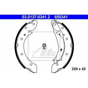 комплект спирачни челюсти ATE 03.0137-0341.2 