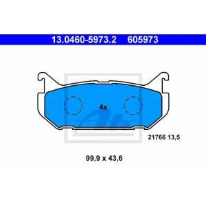 накладки ATE 13.0460-5973.2 