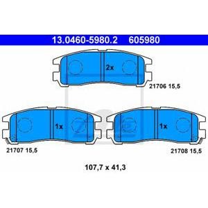 накладки ATE 13.0460-5980.2 
