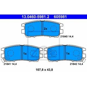 накладки ATE 13.0460-5981.2