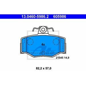 накладки ATE 13.0460-5986.2
