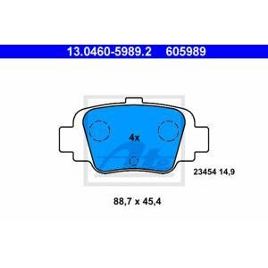 накладки ATE 13.0460-5989.2