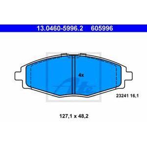 накладки ATE 13.0460-5996.2