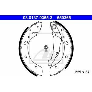 комплект спирачни челюсти ATE 03.0137-0365.2 
