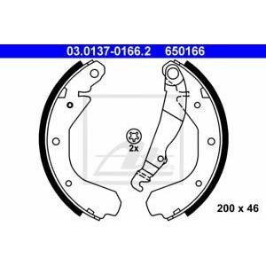 комплект спирачни челюсти ATE 03.0137-0166.2 