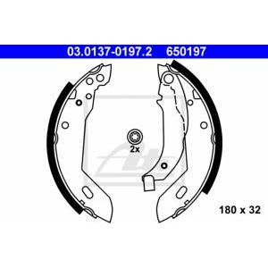 комплект спирачни челюсти ATE 03.0137-0197.2 