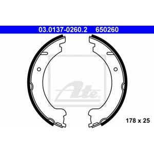 накладки за ръчна спирачка ATE 03.0137-0260.2