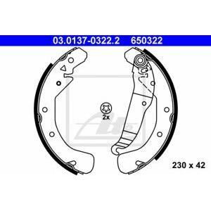 комплект спирачни челюсти ATE 03.0137-0322.2 