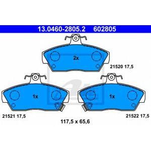 накладки ATE 13.0460-2805.2 
