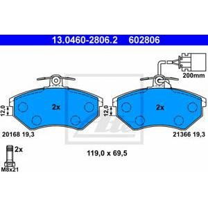 накладки ATE 13.0460-2806.2 