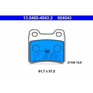 накладки ATE 13.0460-4043.2 