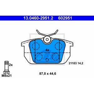 накладки ATE 13.0460-2951.2 