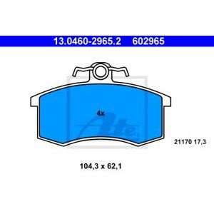 накладки ATE 13.0460-2965.2