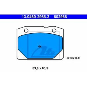 накладки ATE 13.0460-2966.2 
