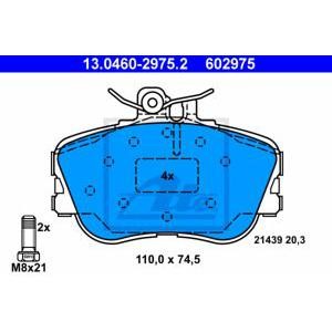 накладки ATE 13.0460-2975.2 