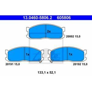 накладки ATE 13.0460-5806.2