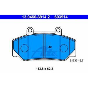 накладки ATE 13.0460-3914.2 